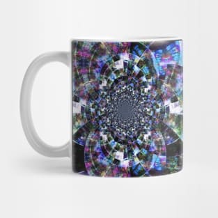 Abstract fractal in vivid colors Mug